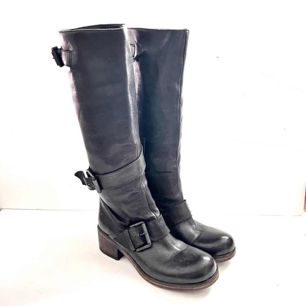 Vic Matie Leather Knee High Women's Boots